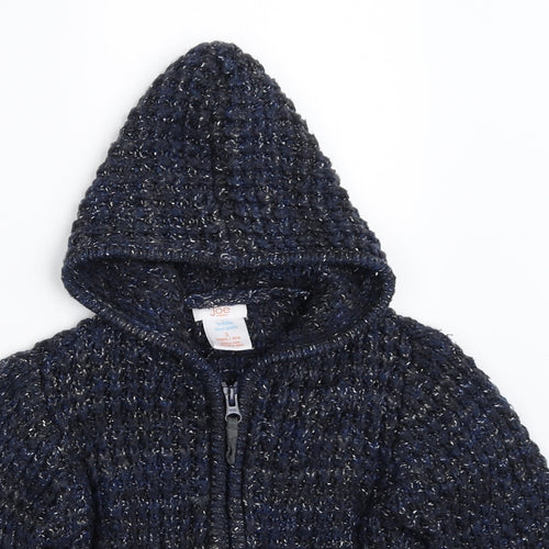 Joe Fresh Boys Blue   Full Zip Jumper Size 3 Years
