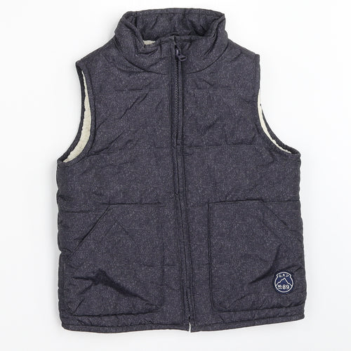 Gap Boys Blue   Gilet Coat Size 4 Years