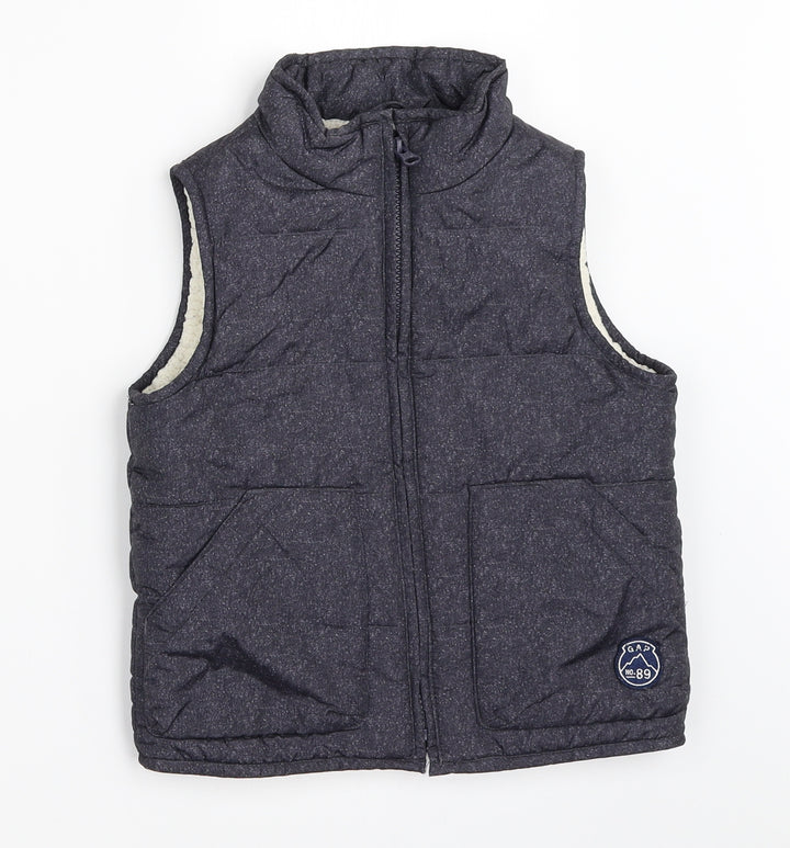 Gap Boys Blue   Gilet Coat Size 4 Years