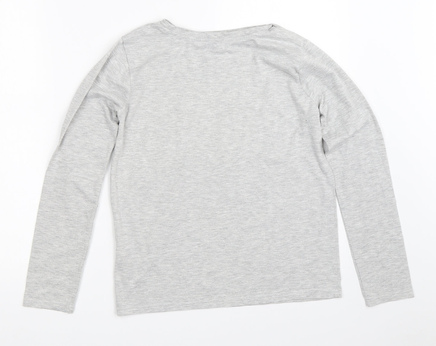 Primark Girls Grey   Basic T-Shirt Size 12-13 Years