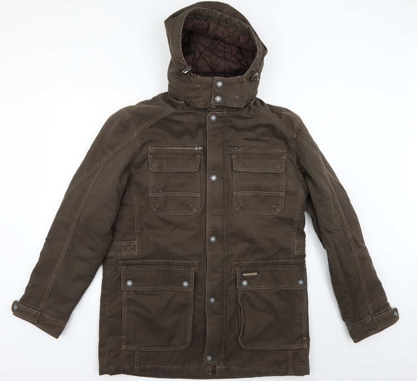 Oasis Mens Green   Rain Coat Coat Size 3XL