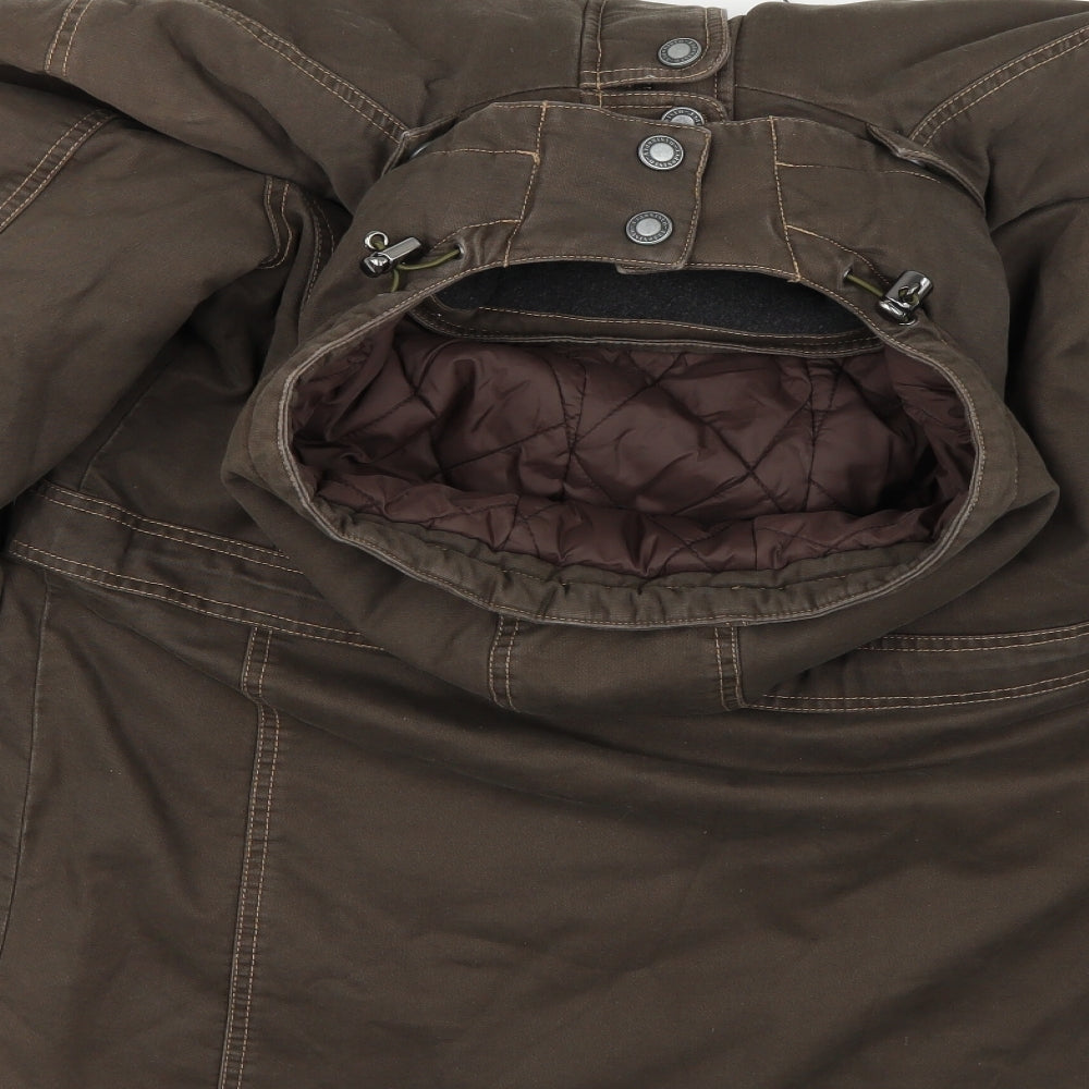 Oasis Mens Green   Rain Coat Coat Size 3XL