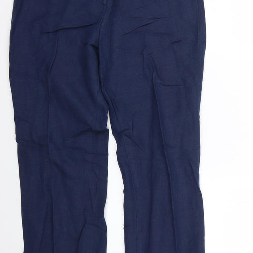 cc Womens Blue   Trousers  Size 12 L27 in