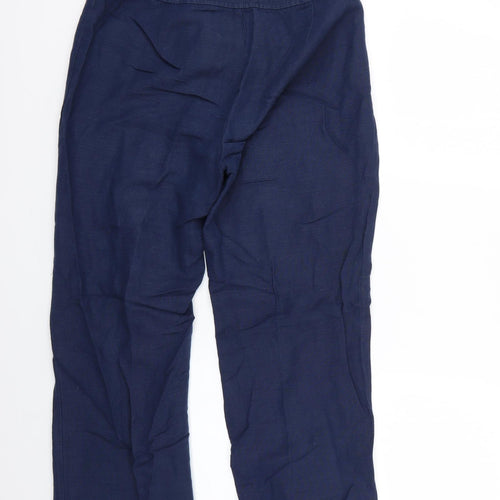 cc Womens Blue   Trousers  Size 12 L27 in