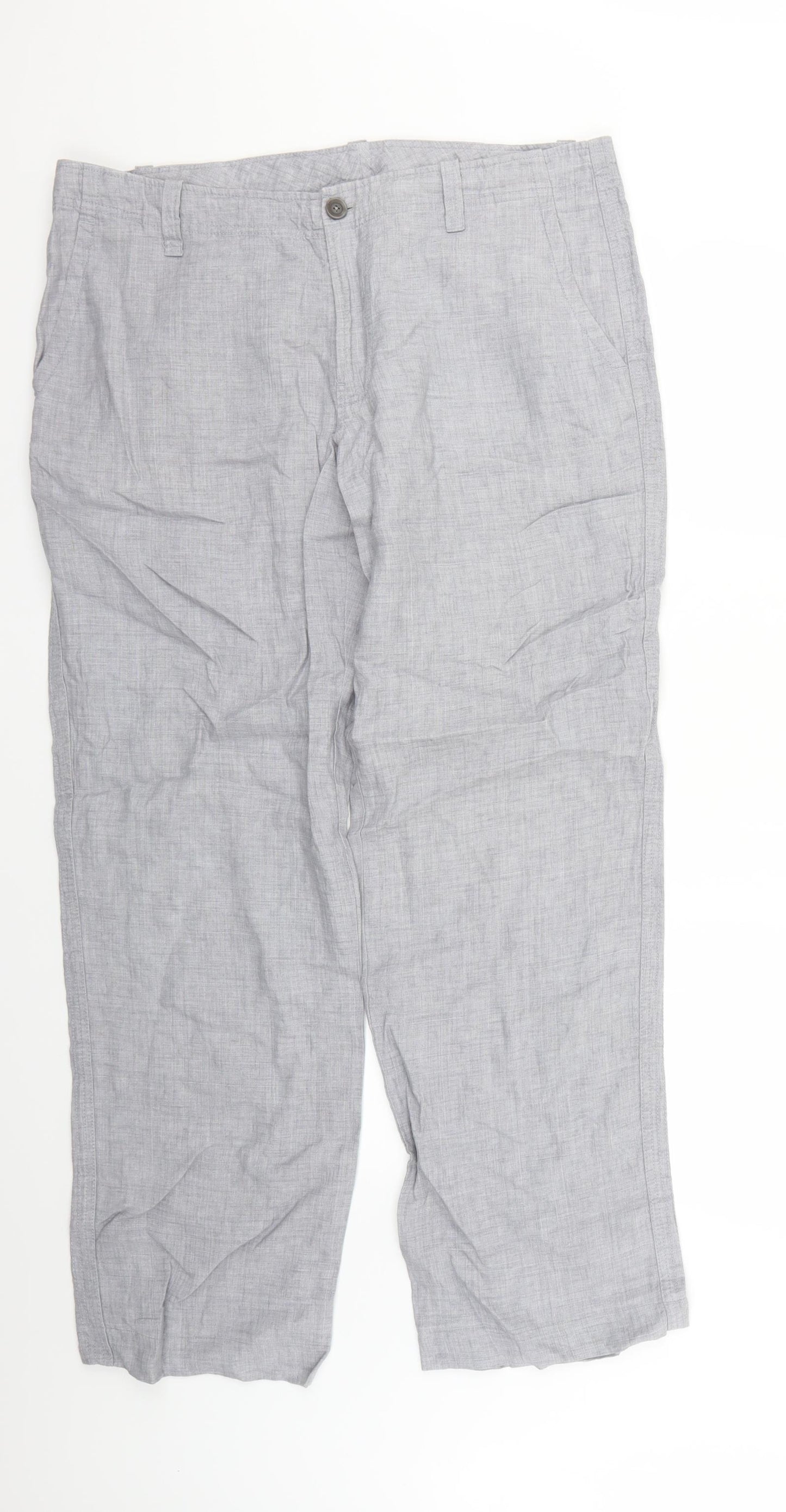 Zara Mens Grey   Trousers  Size L L30 in
