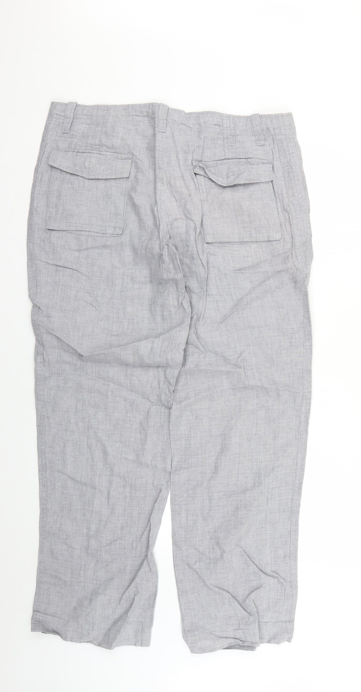 Zara Mens Grey   Trousers  Size L L30 in