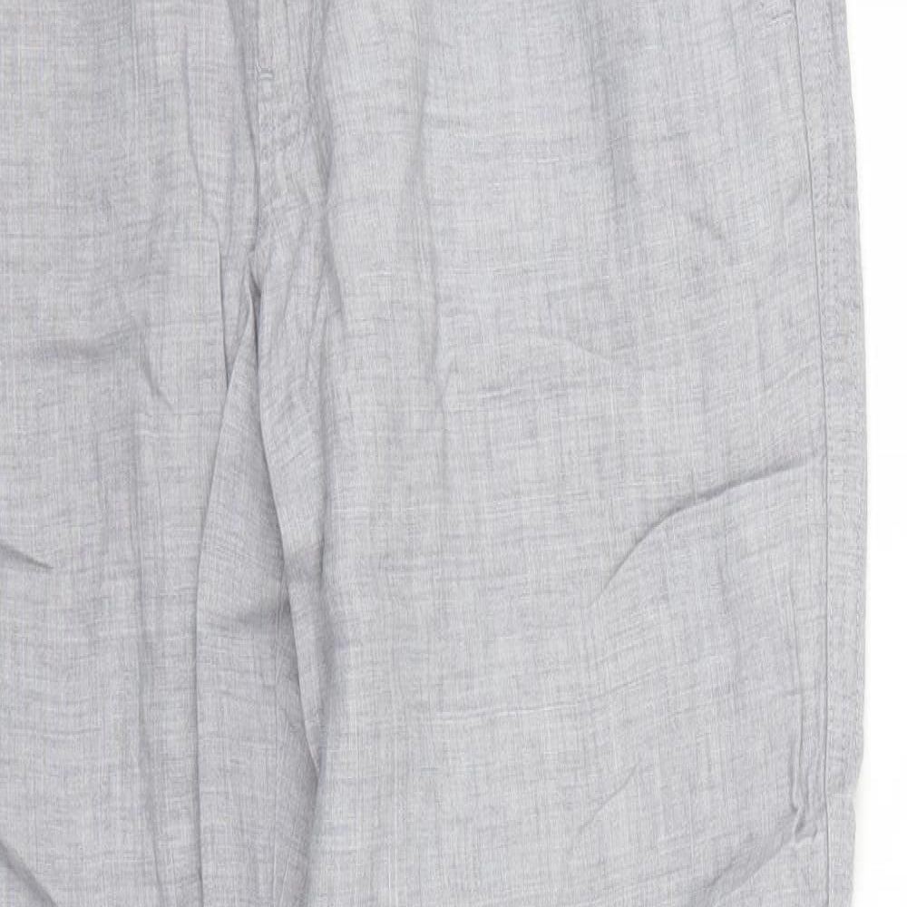 Zara Mens Grey   Trousers  Size L L30 in