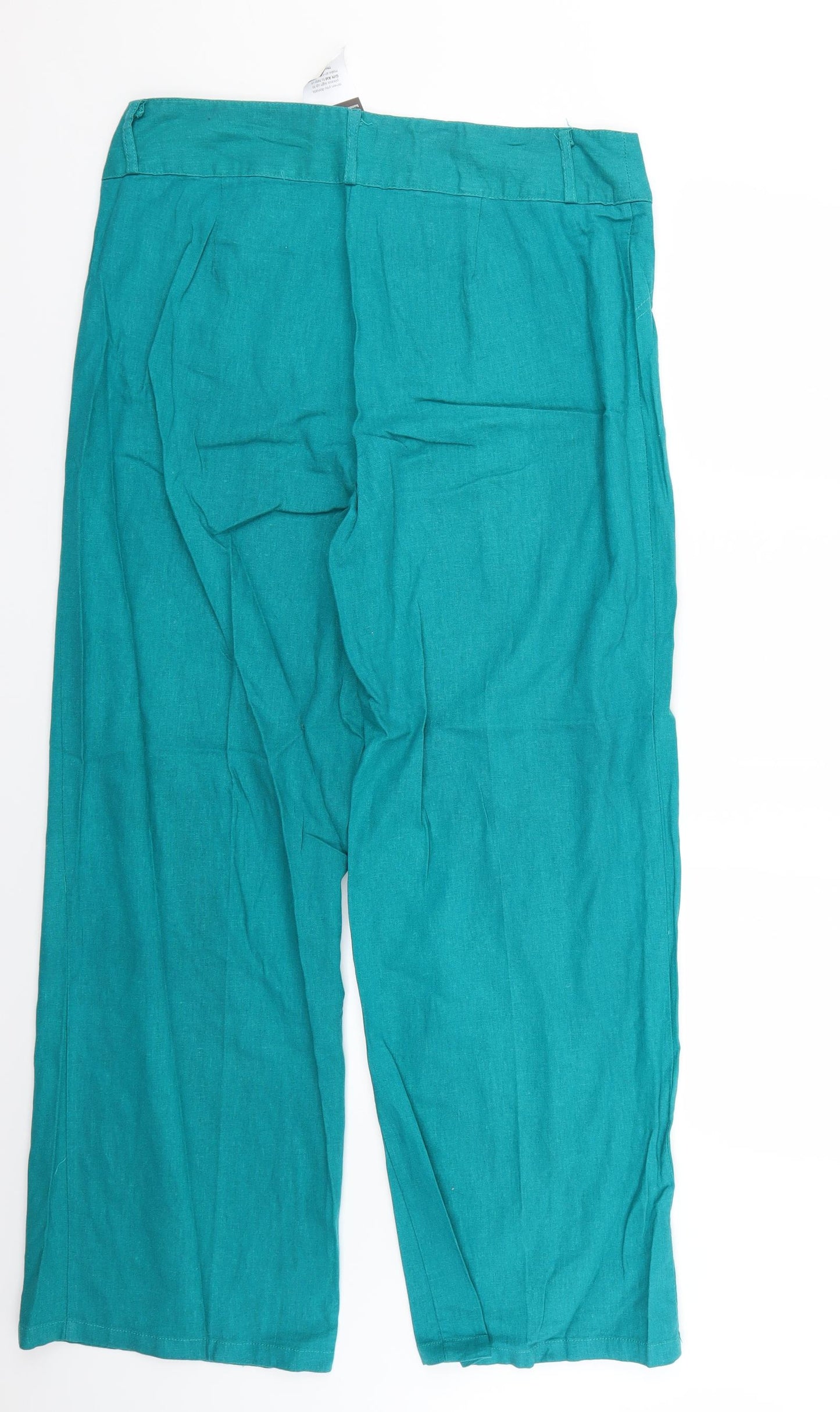 Peacocks Womens Blue   Trousers  Size 16 L28 in