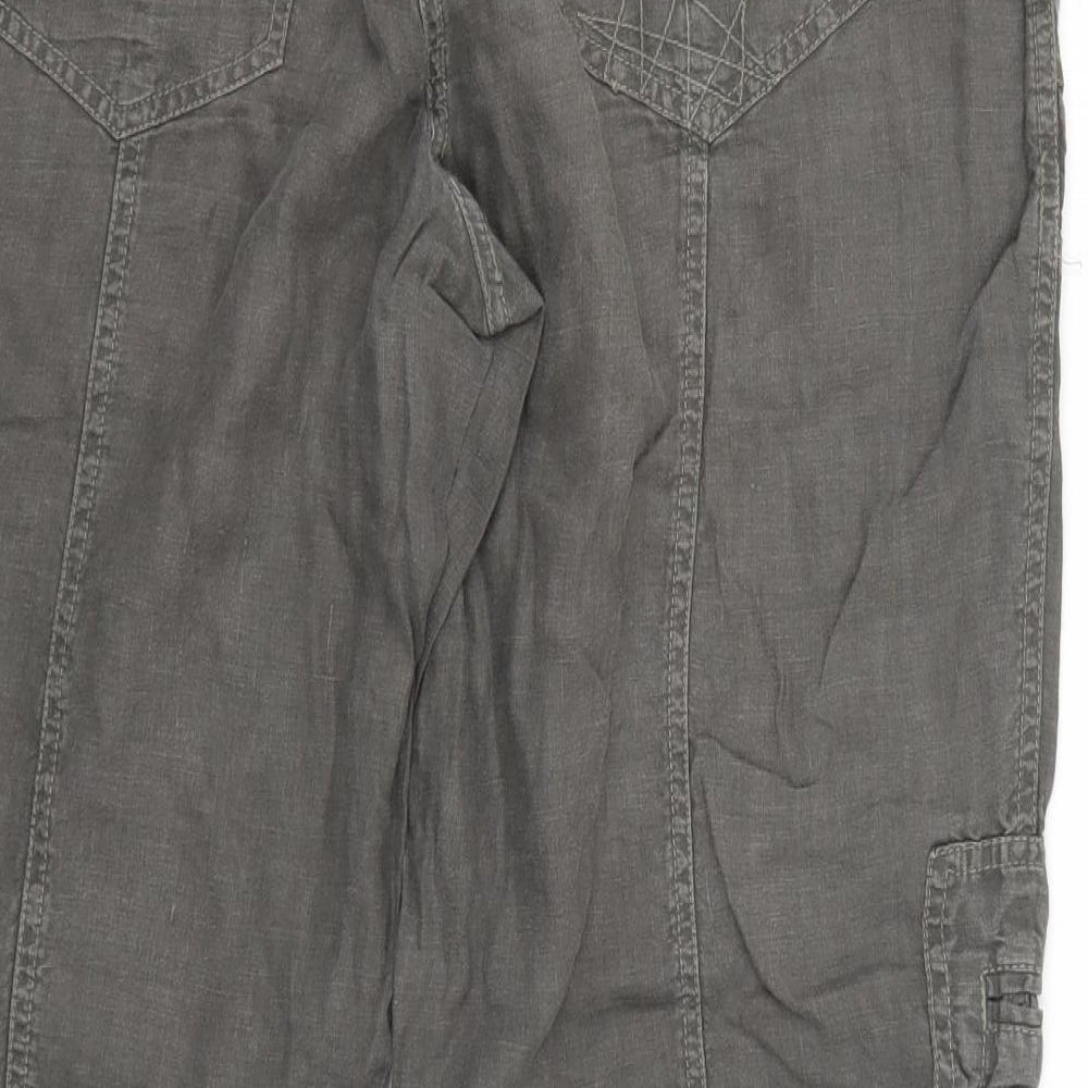 NEXT Womens Brown   Trousers  Size 12 L25 in