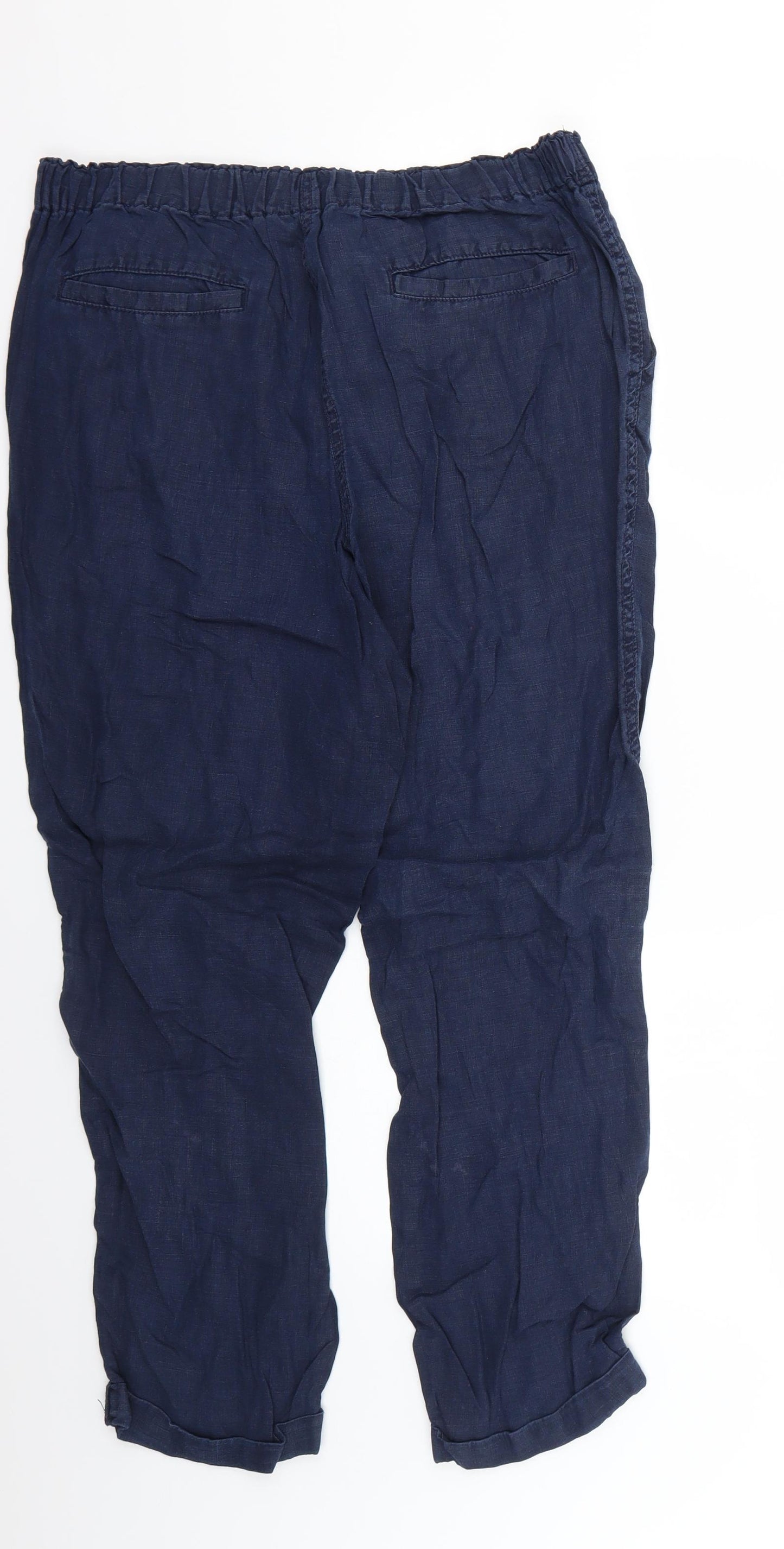 TU Womens Blue   Trousers  Size 14 L23 in