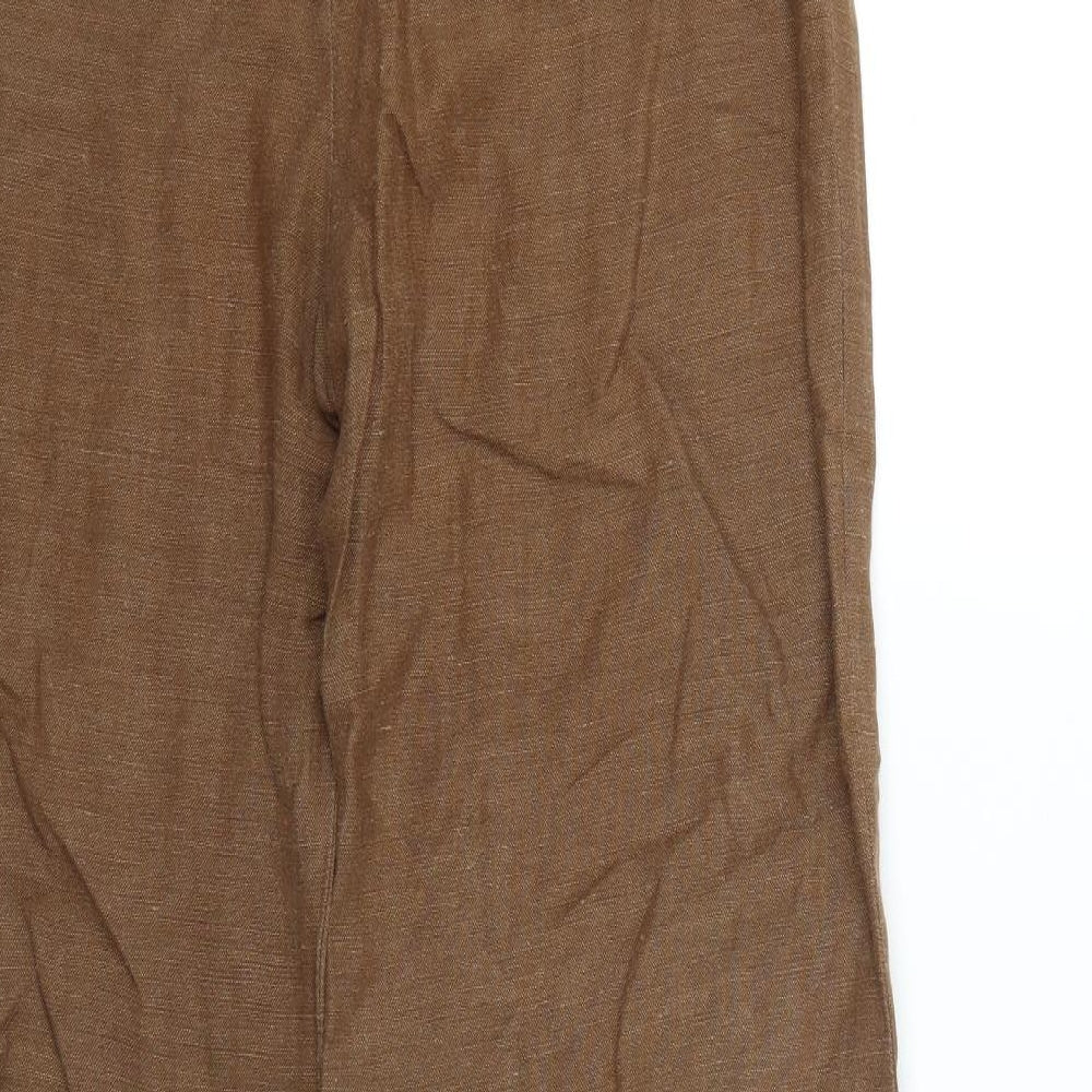 Wallis Womens Brown   Trousers  Size 12 L27 in