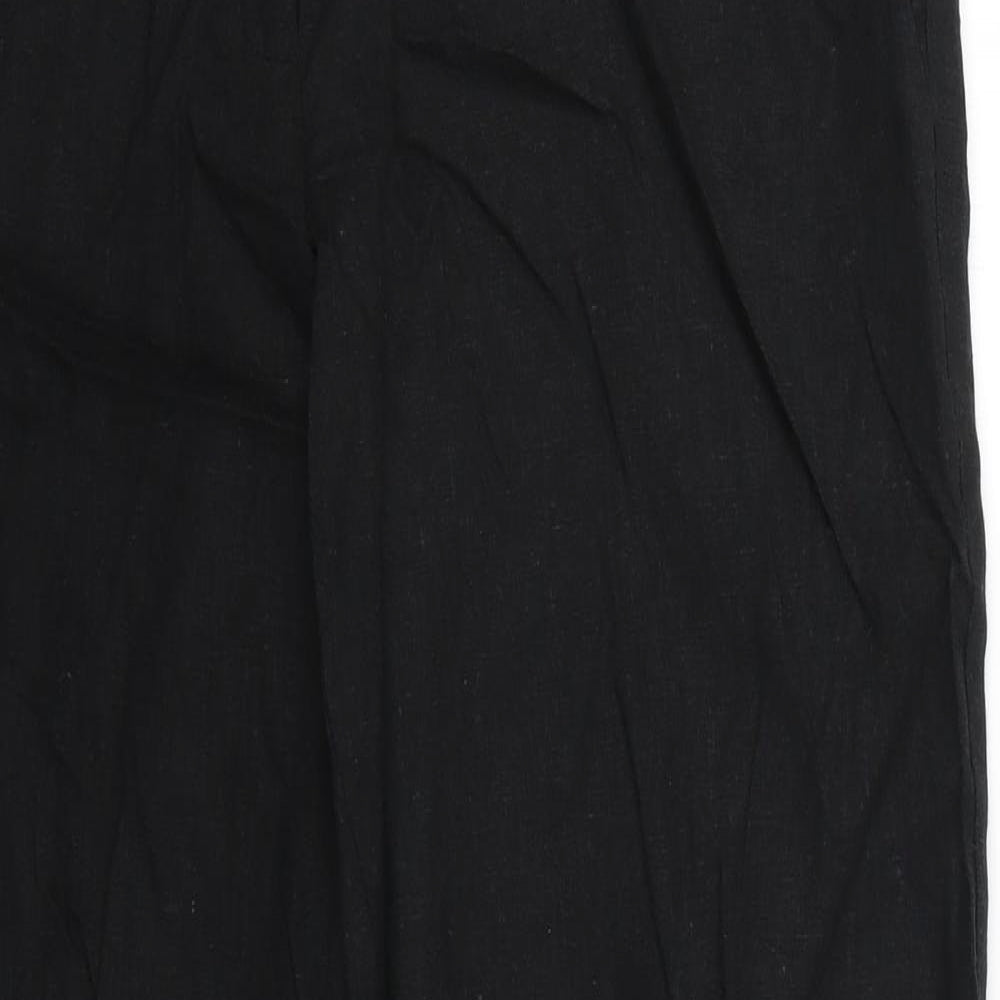 New Look Womens Black   Trousers  Size 12 L29 in