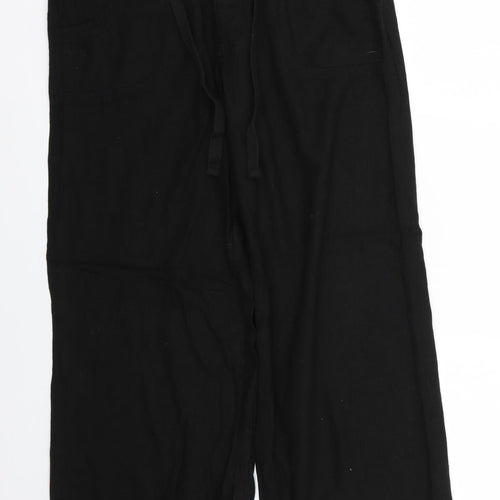 Preworn Womens Black   Trousers  Size 14 L27 in