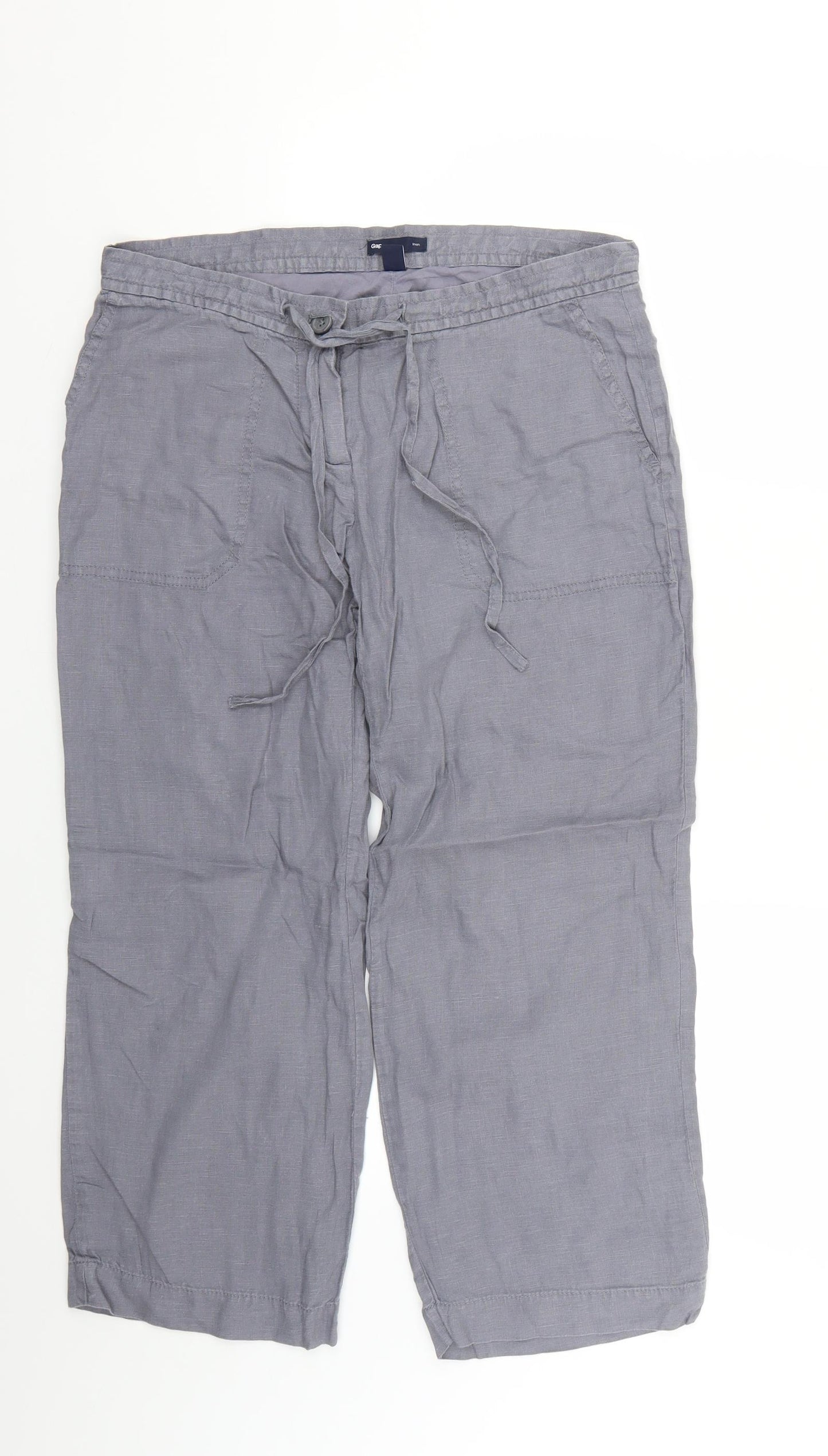 Gap Womens Grey   Trousers  Size 10 L24 in