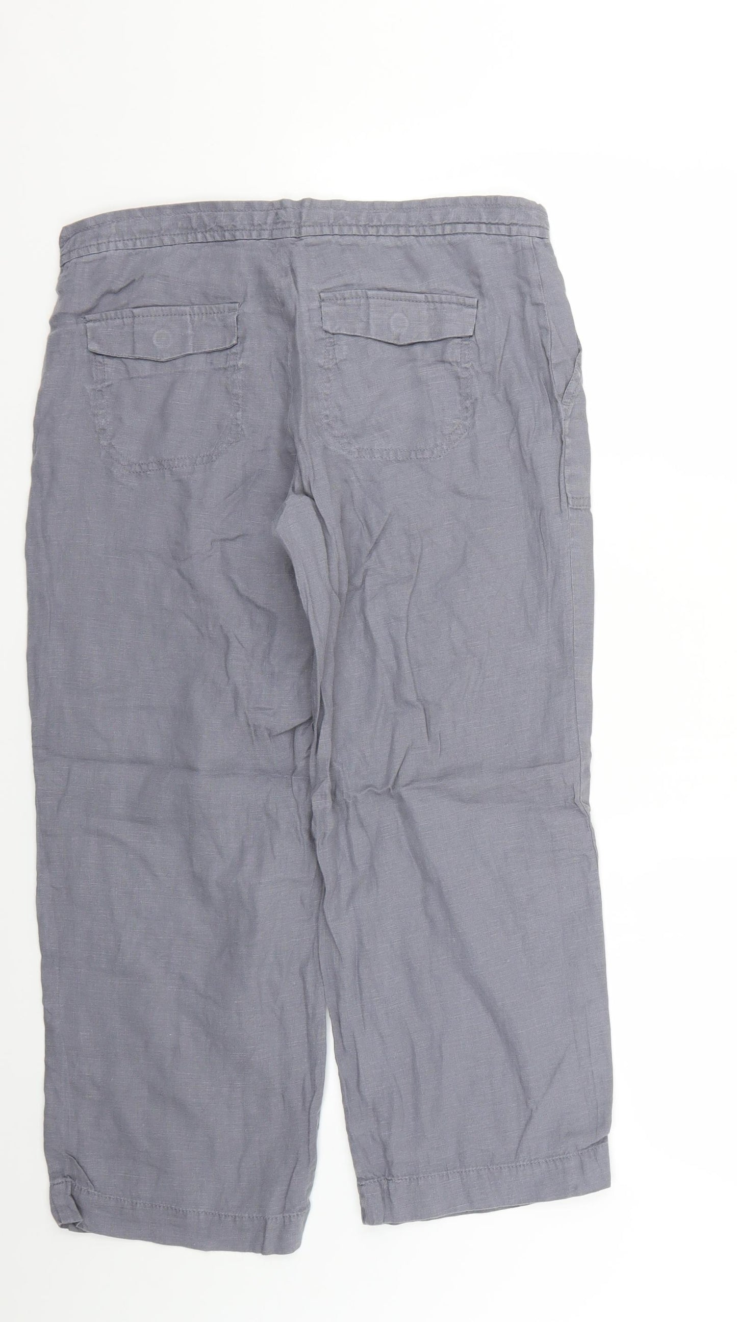 Gap Womens Grey   Trousers  Size 10 L24 in
