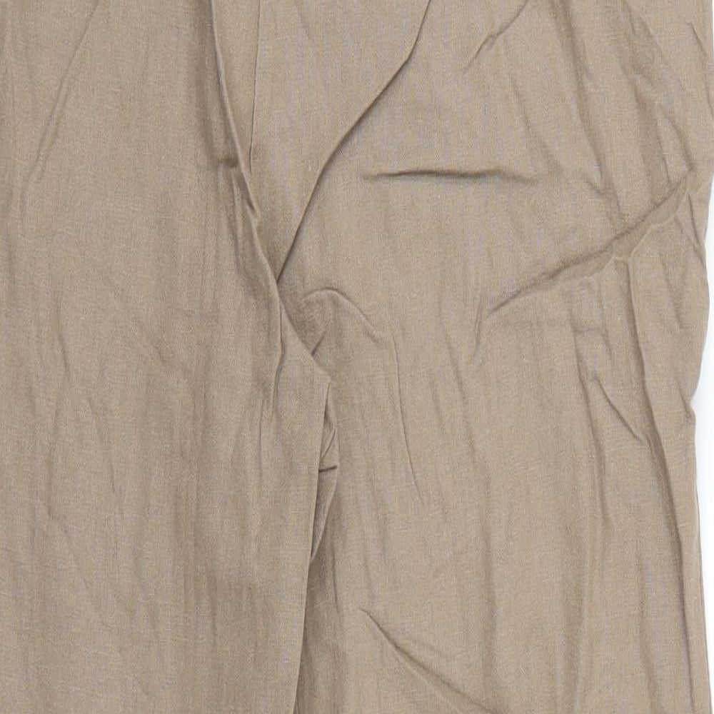 petite Womens Beige   Trousers  Size 16 L26 in