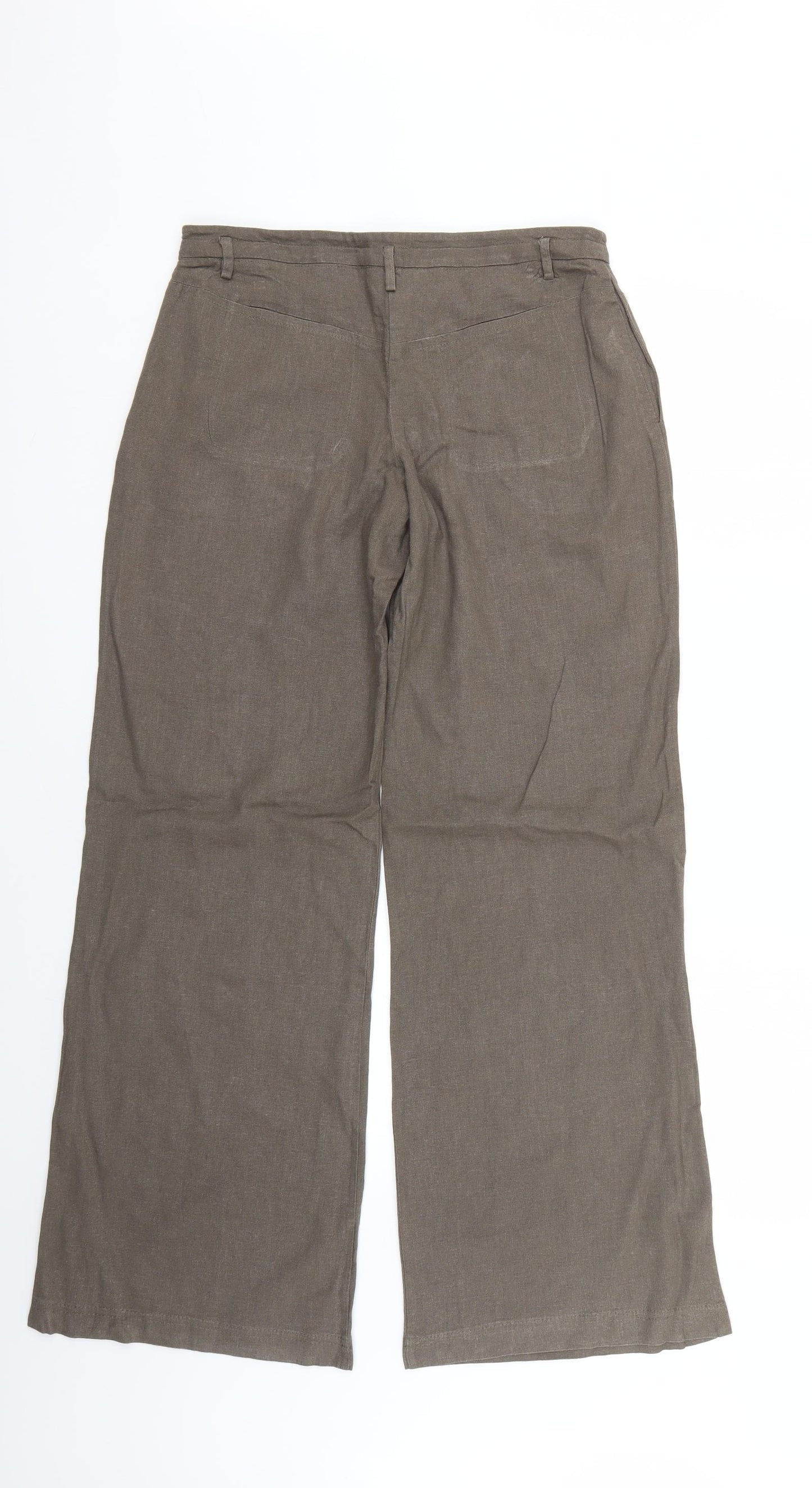 Florence + Fred Womens Brown   Trousers  Size 8 L29 in