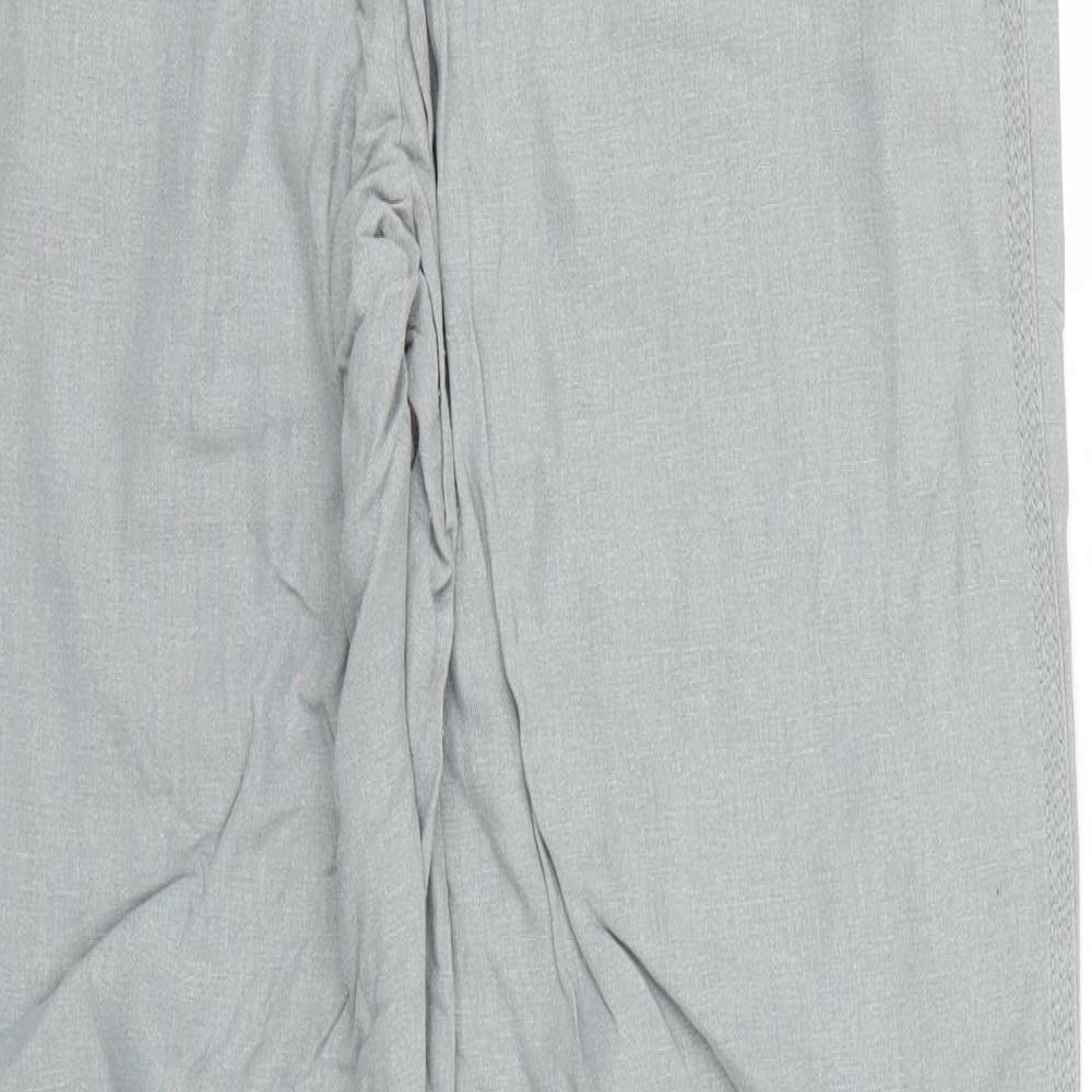 Papaya Womens Grey   Trousers  Size 12 L27 in