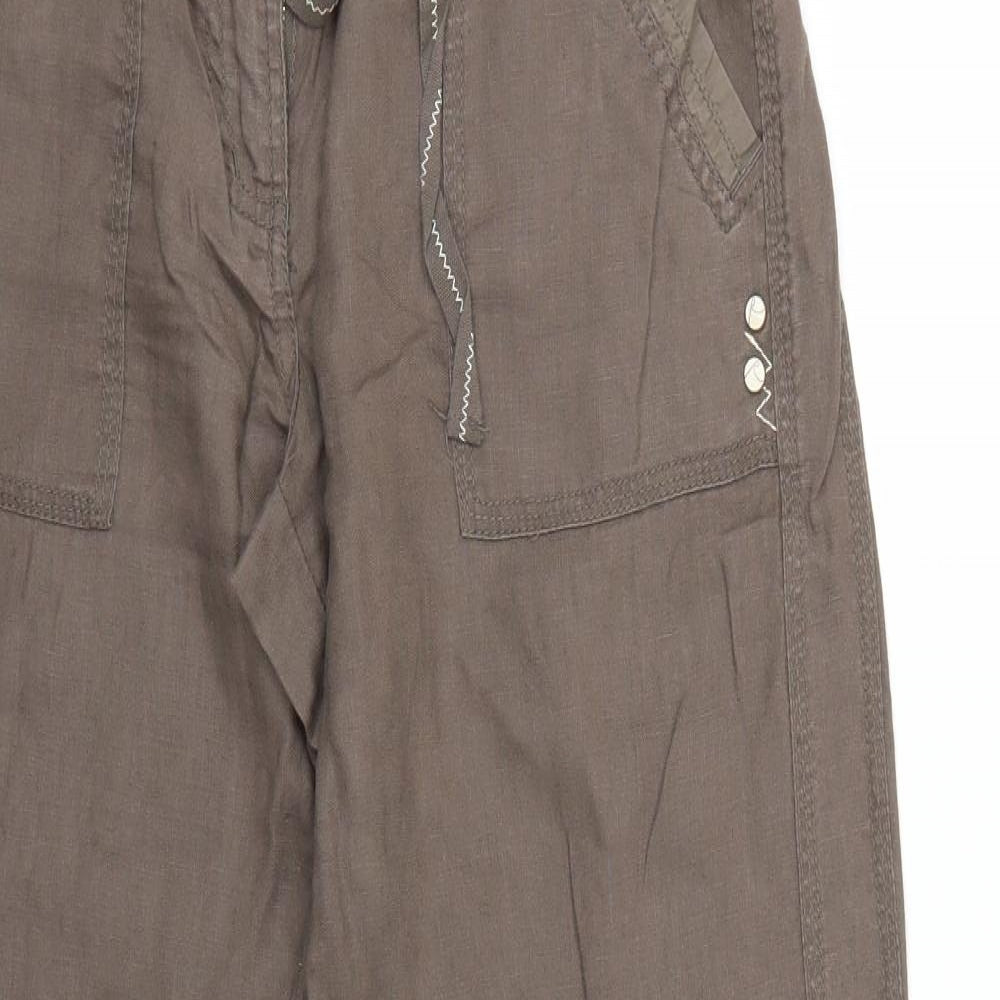 River Island Womens Brown   Trousers  Size 10 L26 in