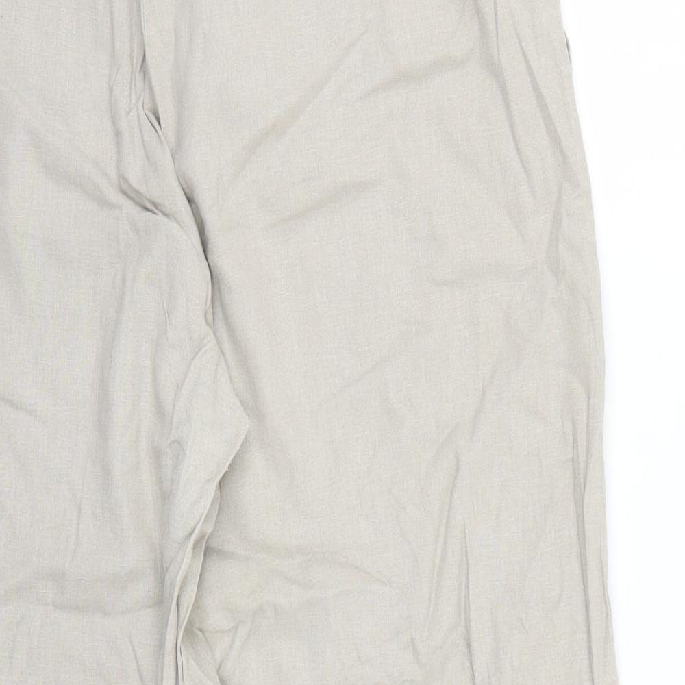 Dorothy Perkins Womens Beige   Trousers  Size 16 L24 in