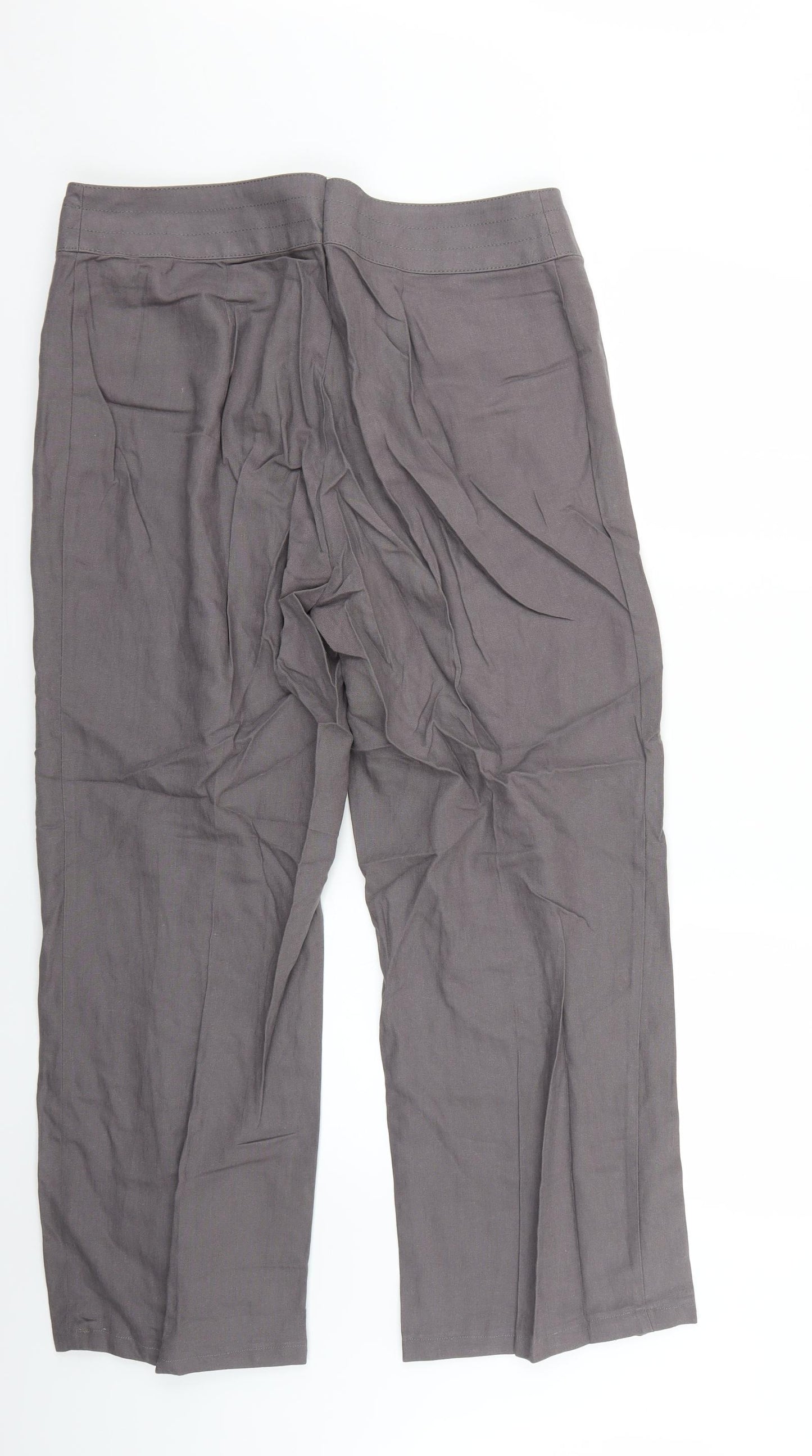 Marks and Spencer Womens Brown   Trousers  Size 16 L26 in