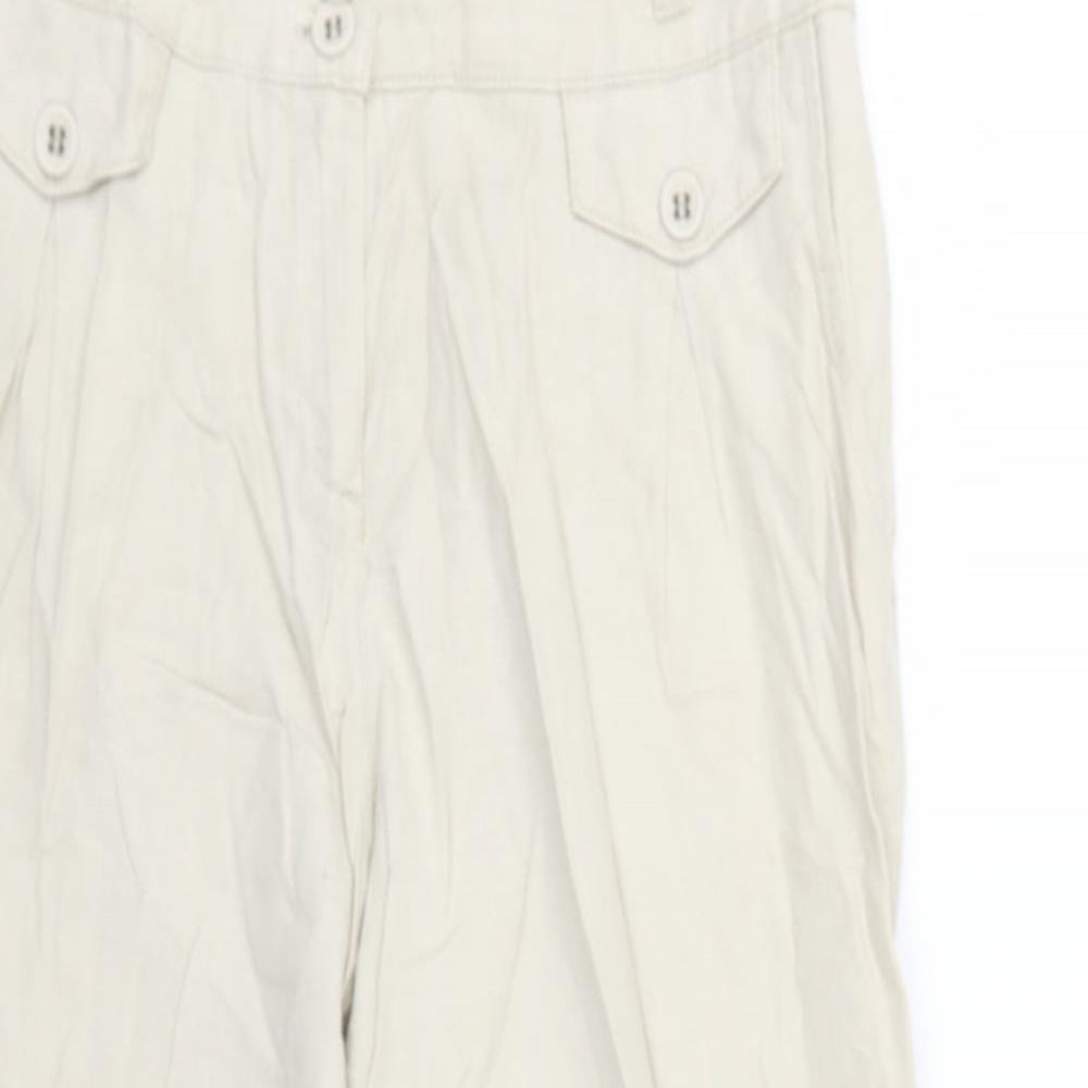 NEXT Womens Beige   Trousers  Size 12 L26 in