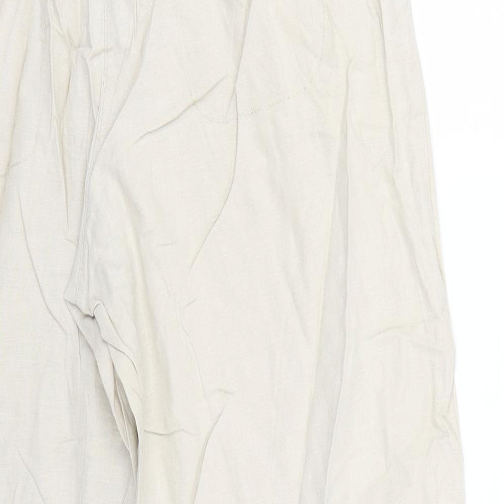 NEXT Womens Beige   Trousers  Size 12 L26 in