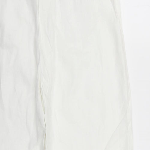 George Womens White   Trousers  Size 16 L23 in