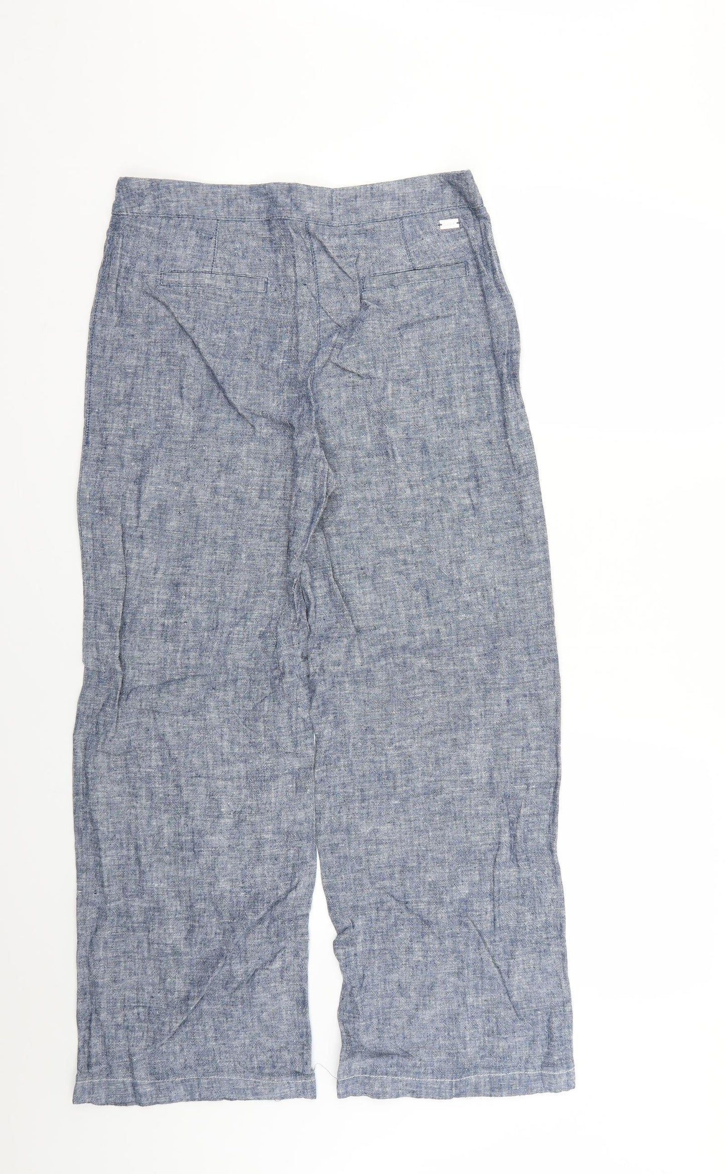 Papaya Womens Blue   Trousers  Size 10 L26 in