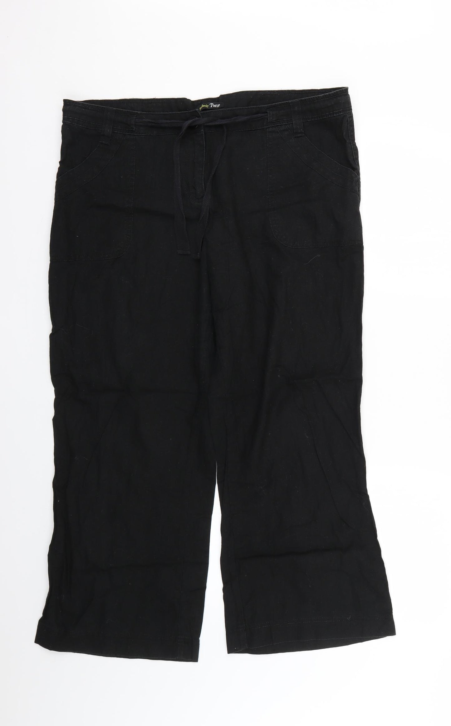 George Womens Black   Trousers  Size 18 L26 in