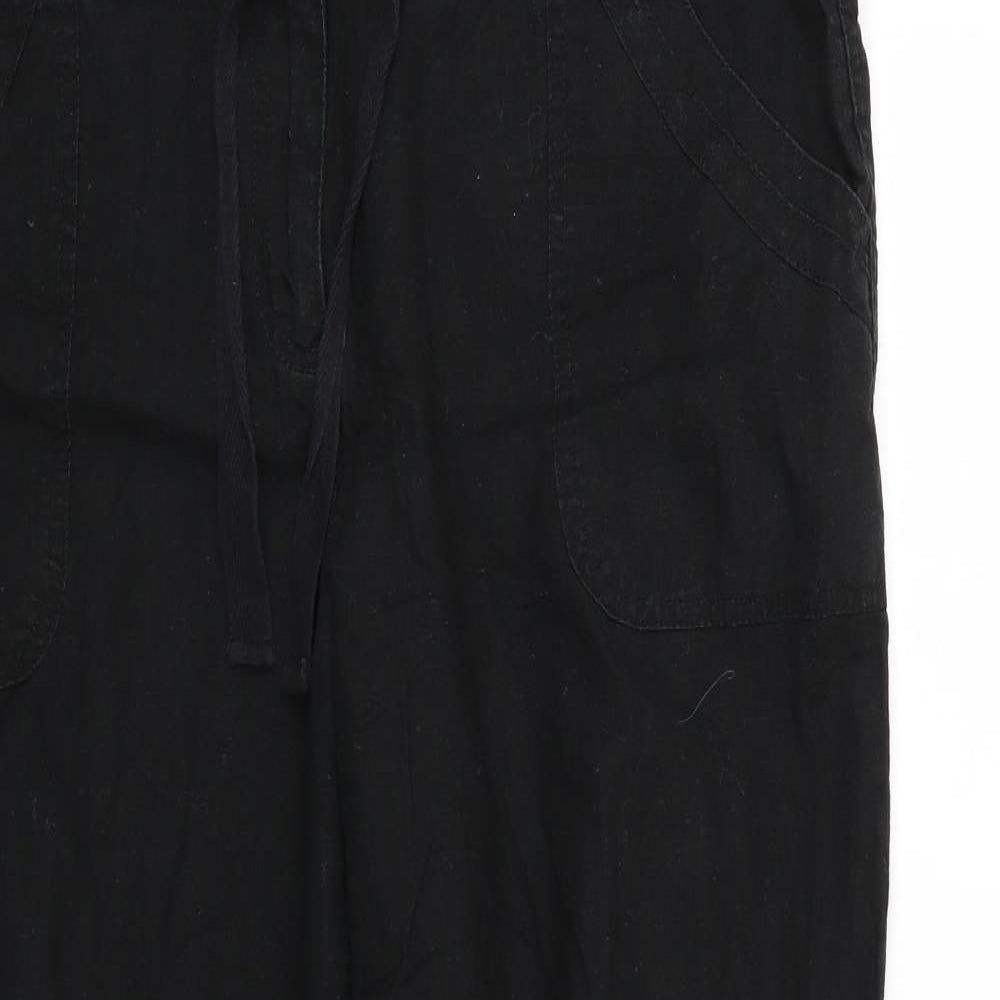 George Womens Black   Trousers  Size 18 L26 in