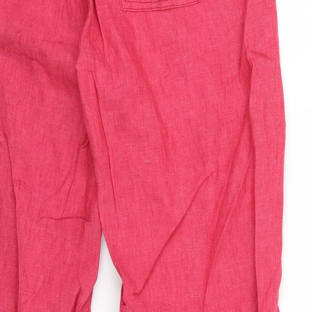 Principles Womens Pink   Trousers  Size 14 L29 in