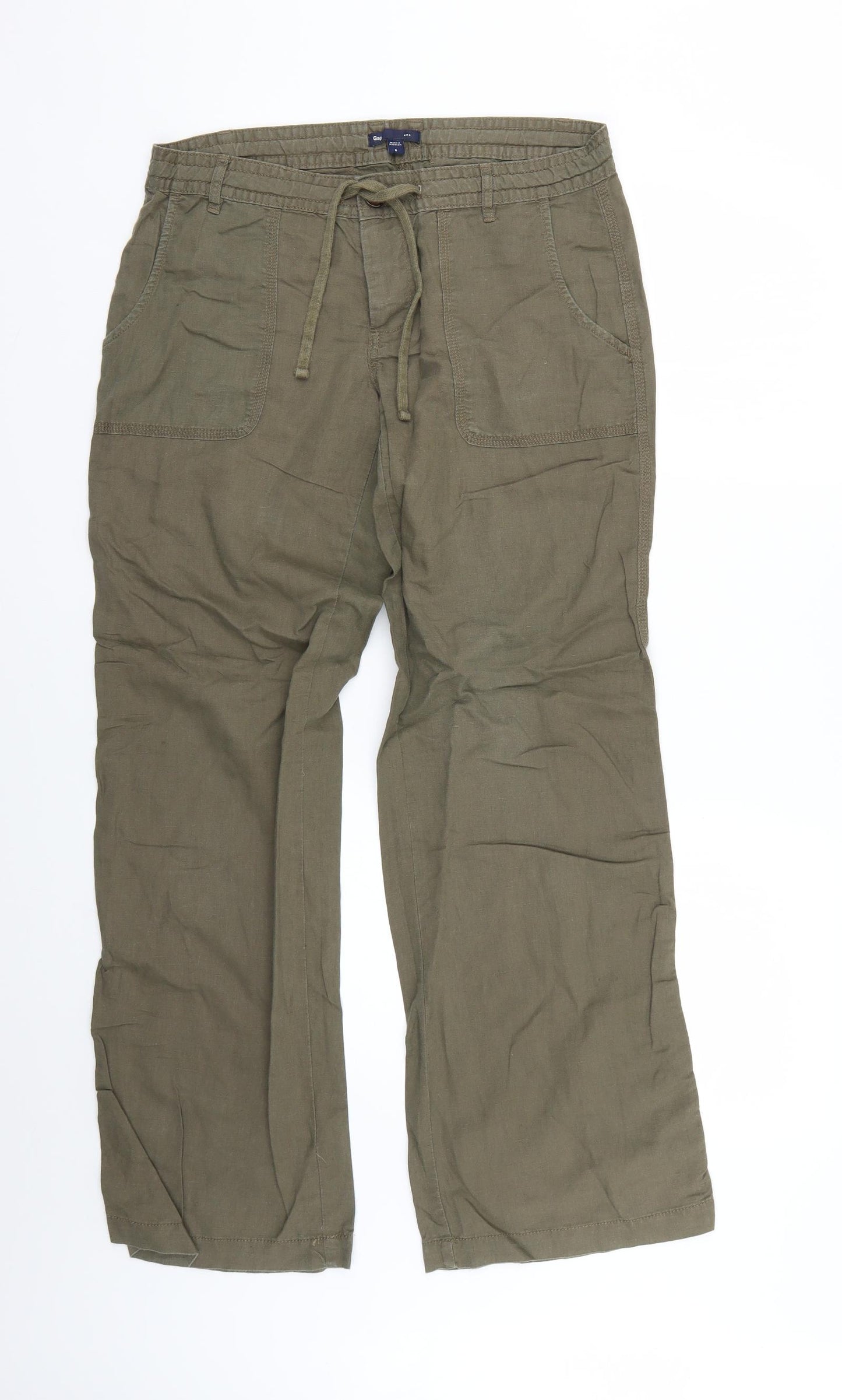 Gap Womens Green   Trousers  Size 6 L27 in