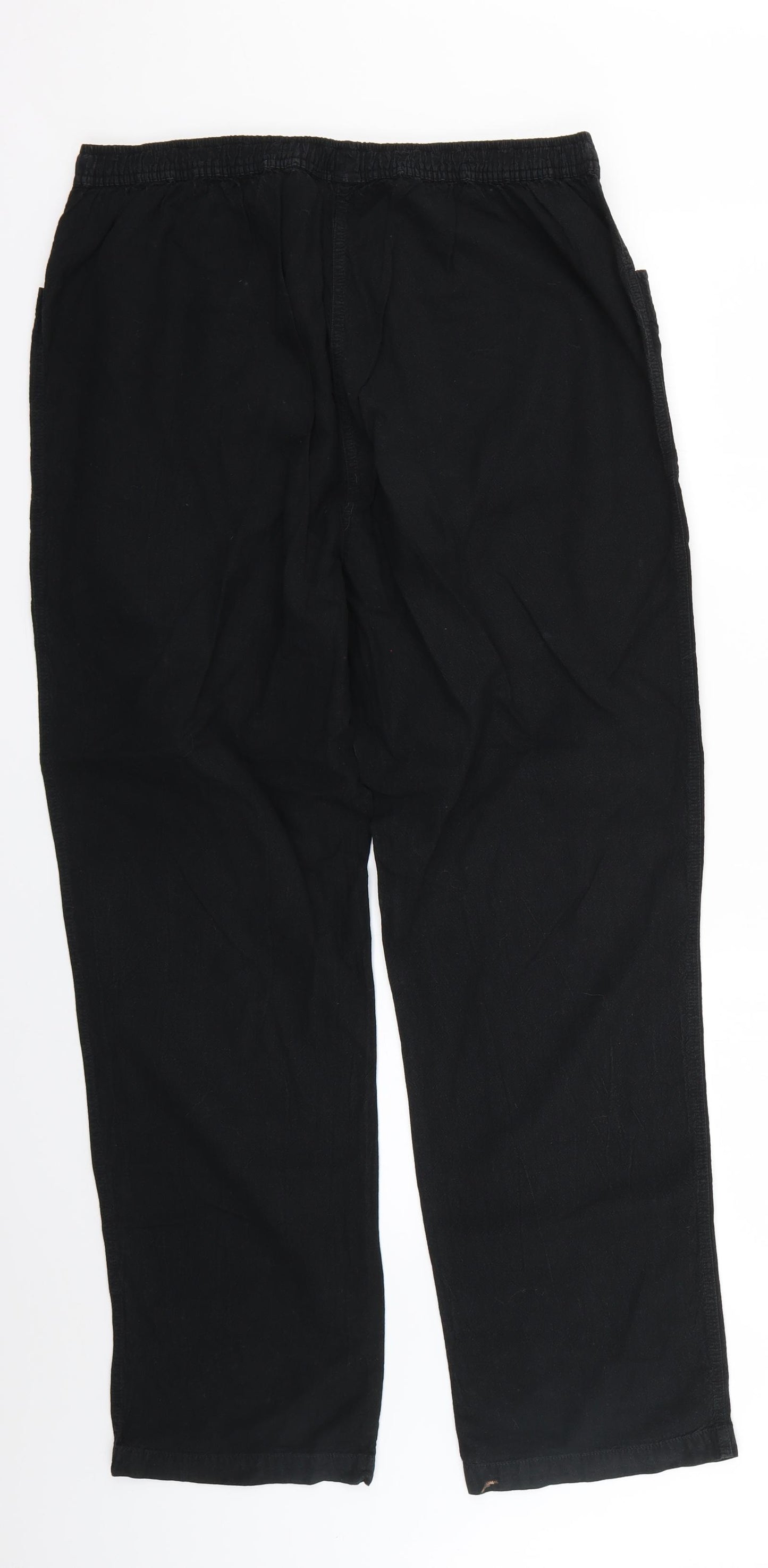Bonmarché Womens Black   Trousers  Size M L28 in