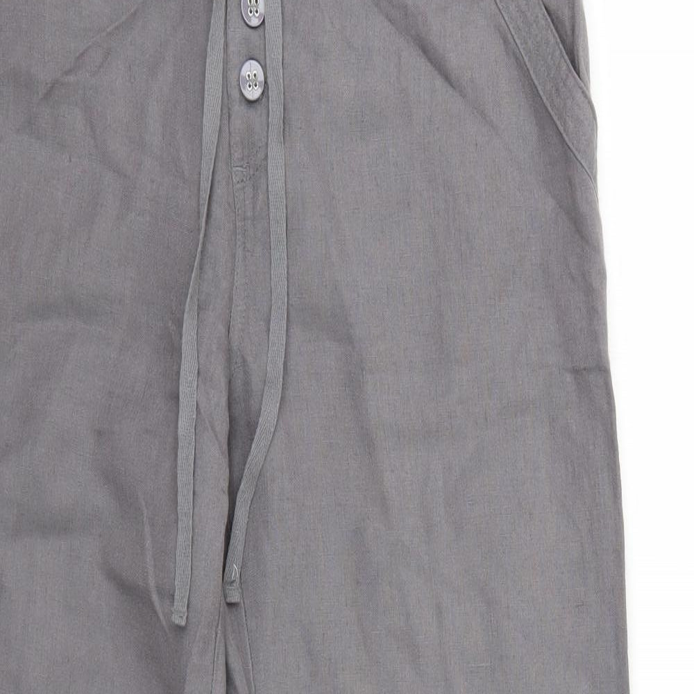 South Womens Grey   Trousers  Size 10 L27 in