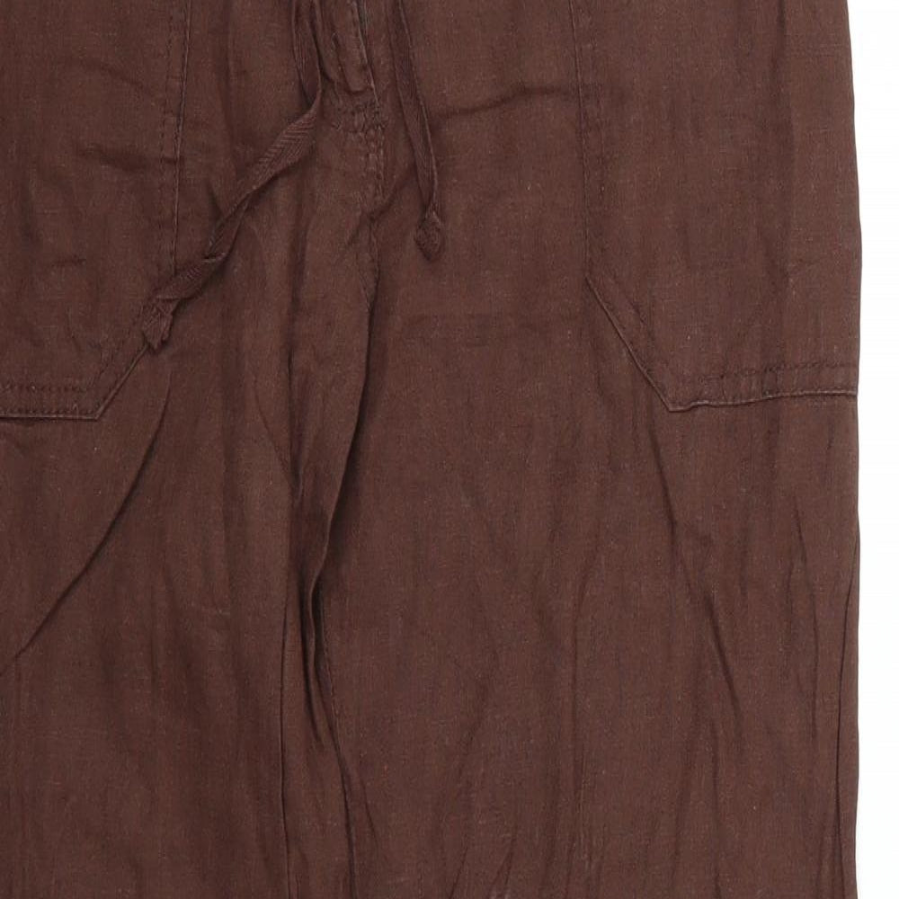 Atmosphere Womens Brown   Trousers  Size 10 L27 in