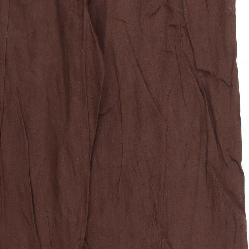Atmosphere Womens Brown   Trousers  Size 10 L27 in