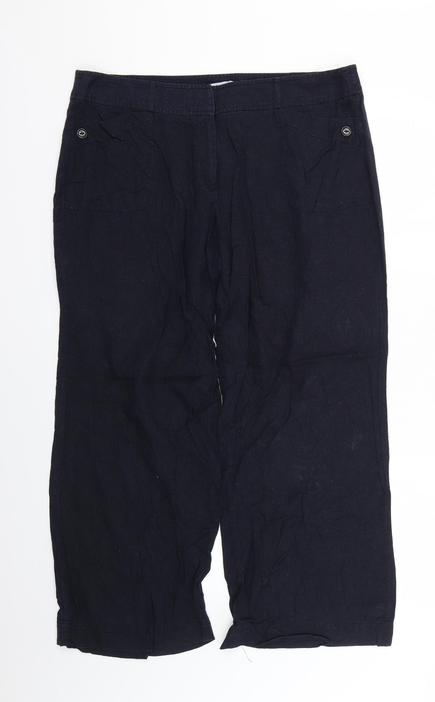 mimosa Womens Blue   Trousers  Size 16 L24 in