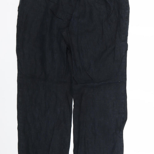 Marks and Spencer Womens Blue   Trousers  Size 16 L28 in