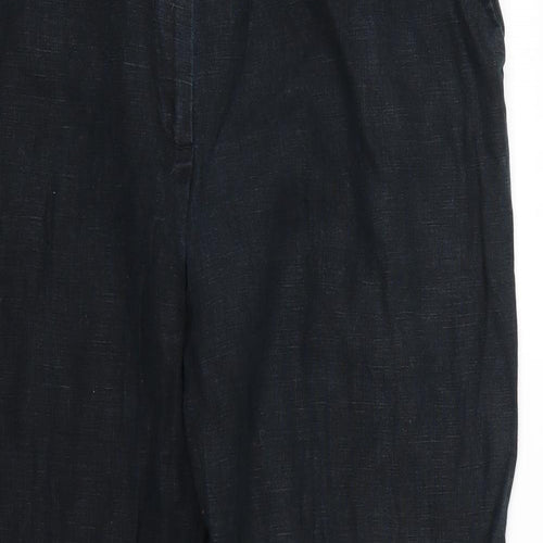 Marks and Spencer Womens Blue   Trousers  Size 16 L28 in