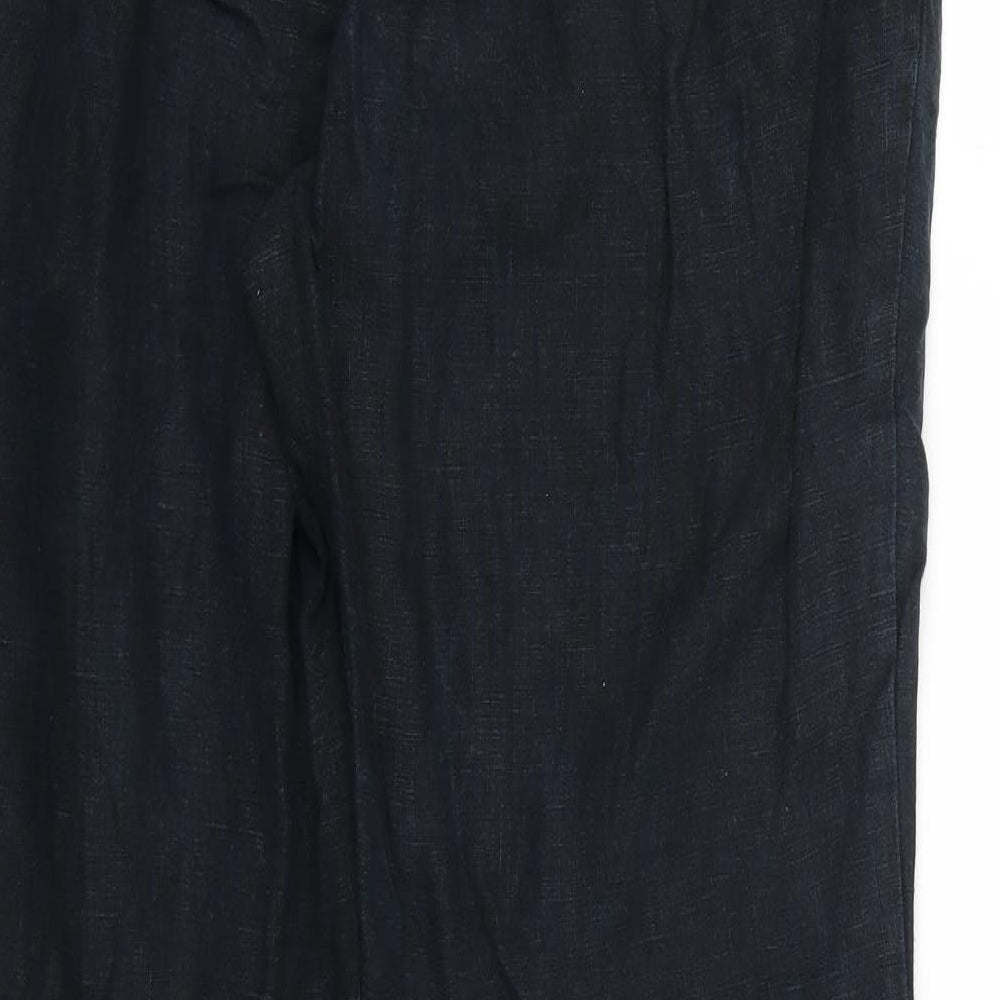 Marks and Spencer Womens Blue   Trousers  Size 16 L28 in