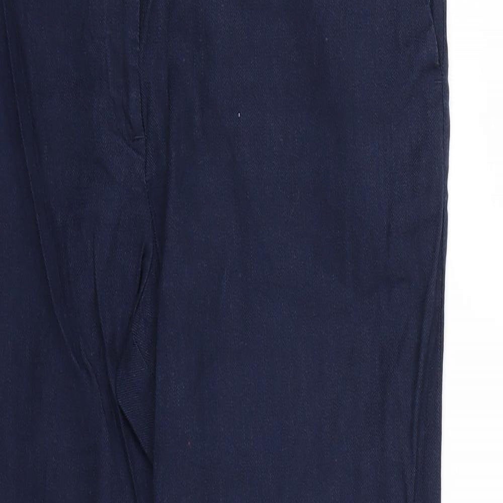 Marks and Spencer1 Womens Blue   Trousers  Size 12 L22 in