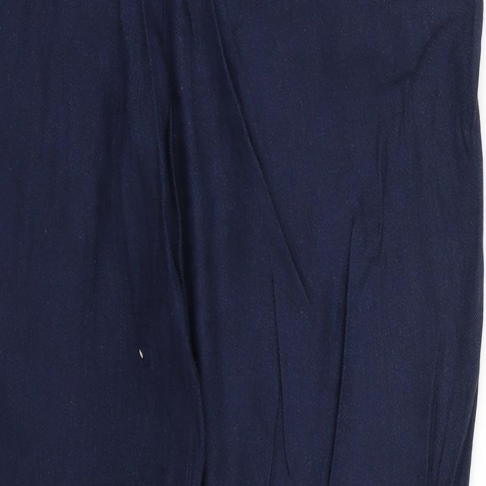 Marks and Spencer1 Womens Blue   Trousers  Size 12 L22 in