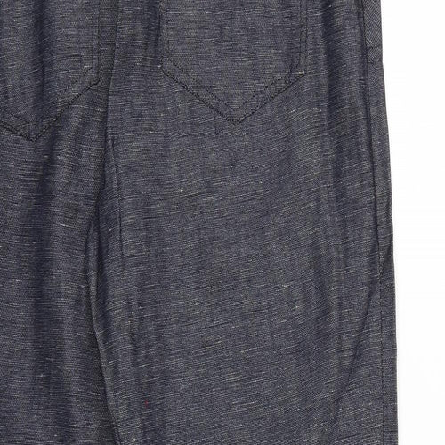 Laura Ashley Womens Blue   Trousers  Size 12 L27 in