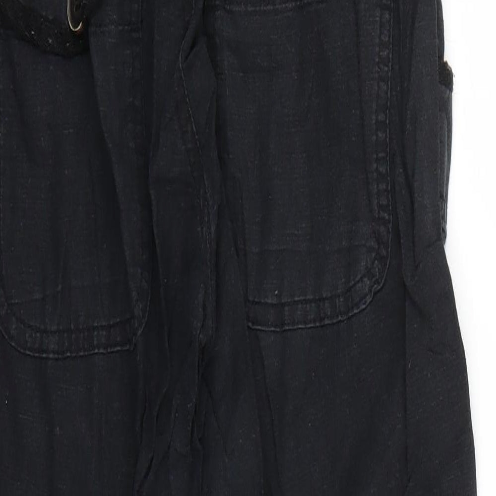 evie Womens Black   Trousers  Size 10 L27 in