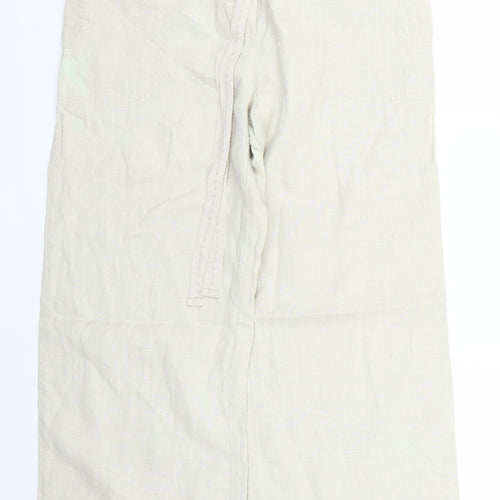 George Womens Beige   Trousers  Size 14 L25 in