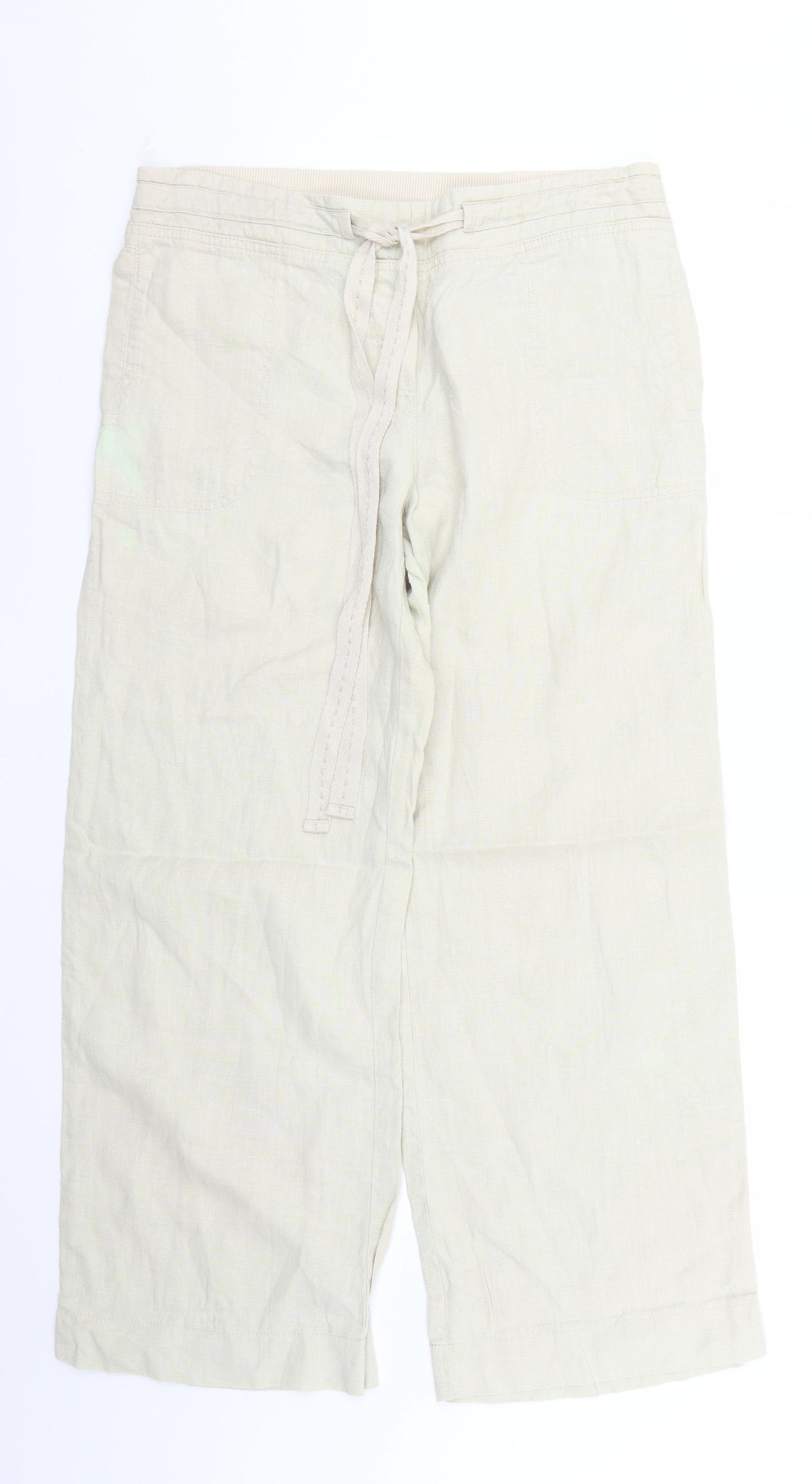 George Womens Beige   Trousers  Size 14 L25 in