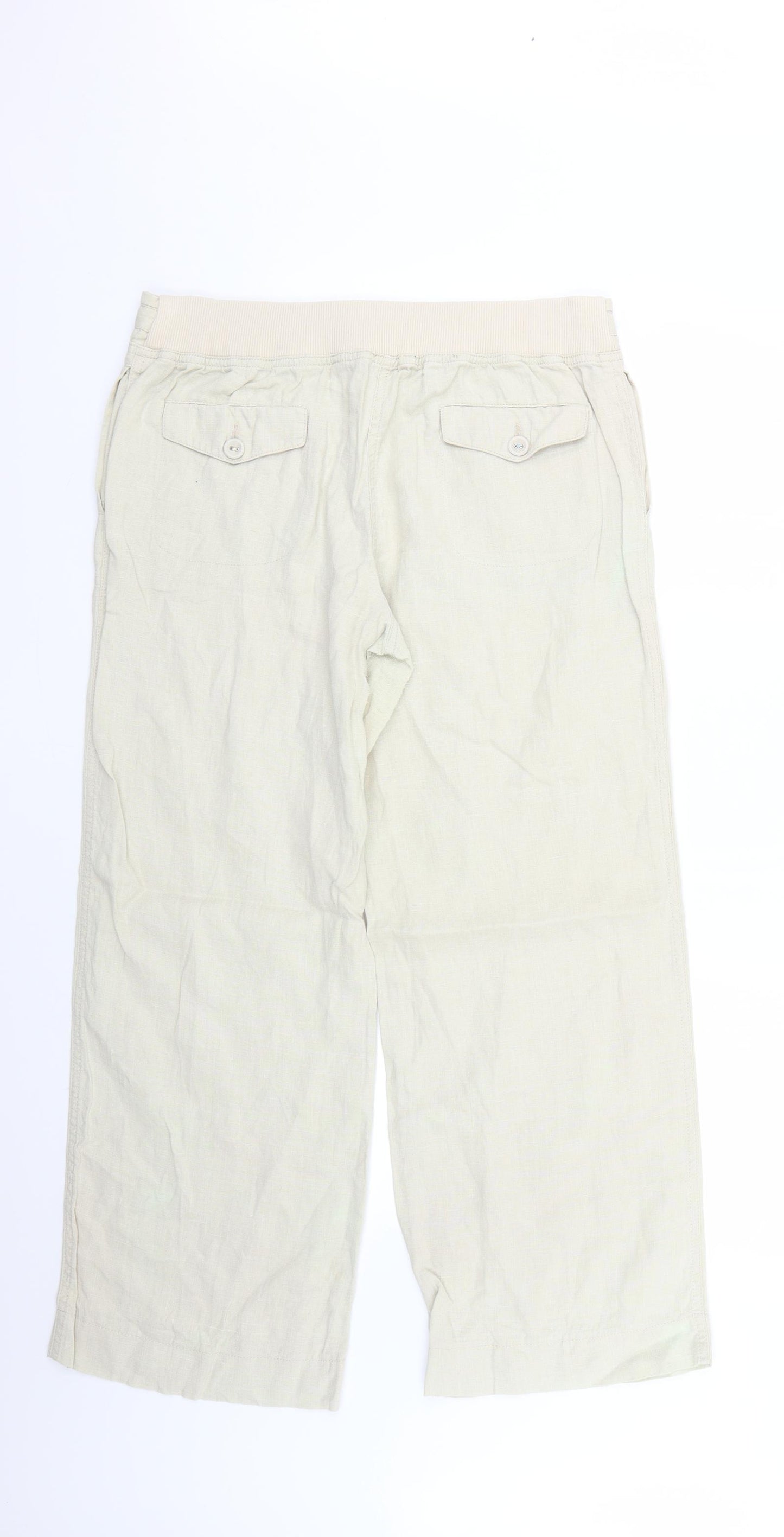 George Womens Beige   Trousers  Size 14 L25 in