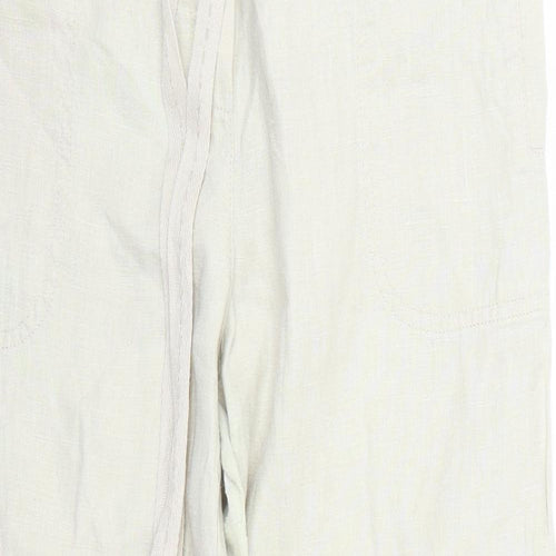 George Womens Beige   Trousers  Size 14 L25 in