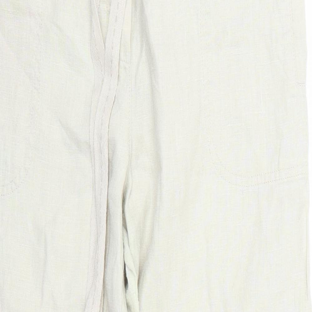 George Womens Beige   Trousers  Size 14 L25 in
